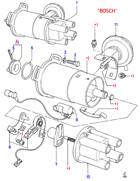 Angli 3222-A - Rotor del distribuidor de encendido vegaparts.es