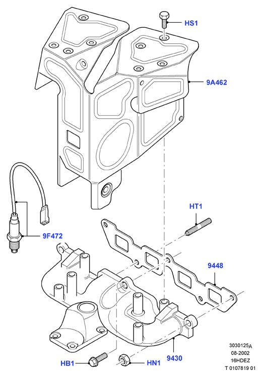FORD 1 088 851 - Sonda Lambda vegaparts.es