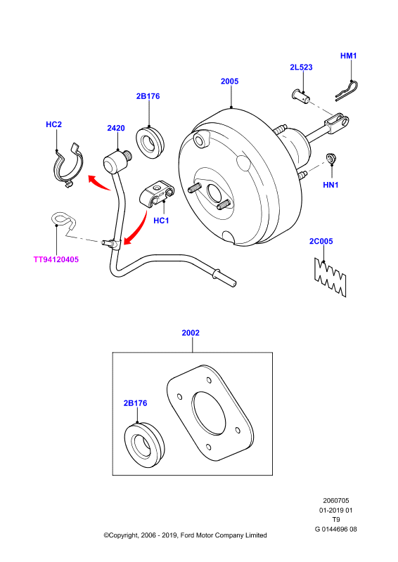 FORD 1746585 - Servofrenos vegaparts.es
