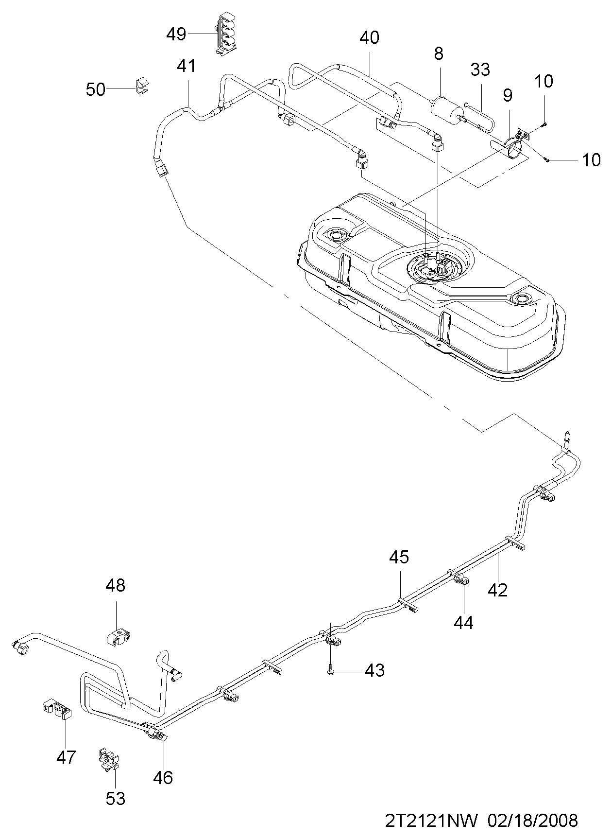 GM 96537170 - Filtro combustible vegaparts.es