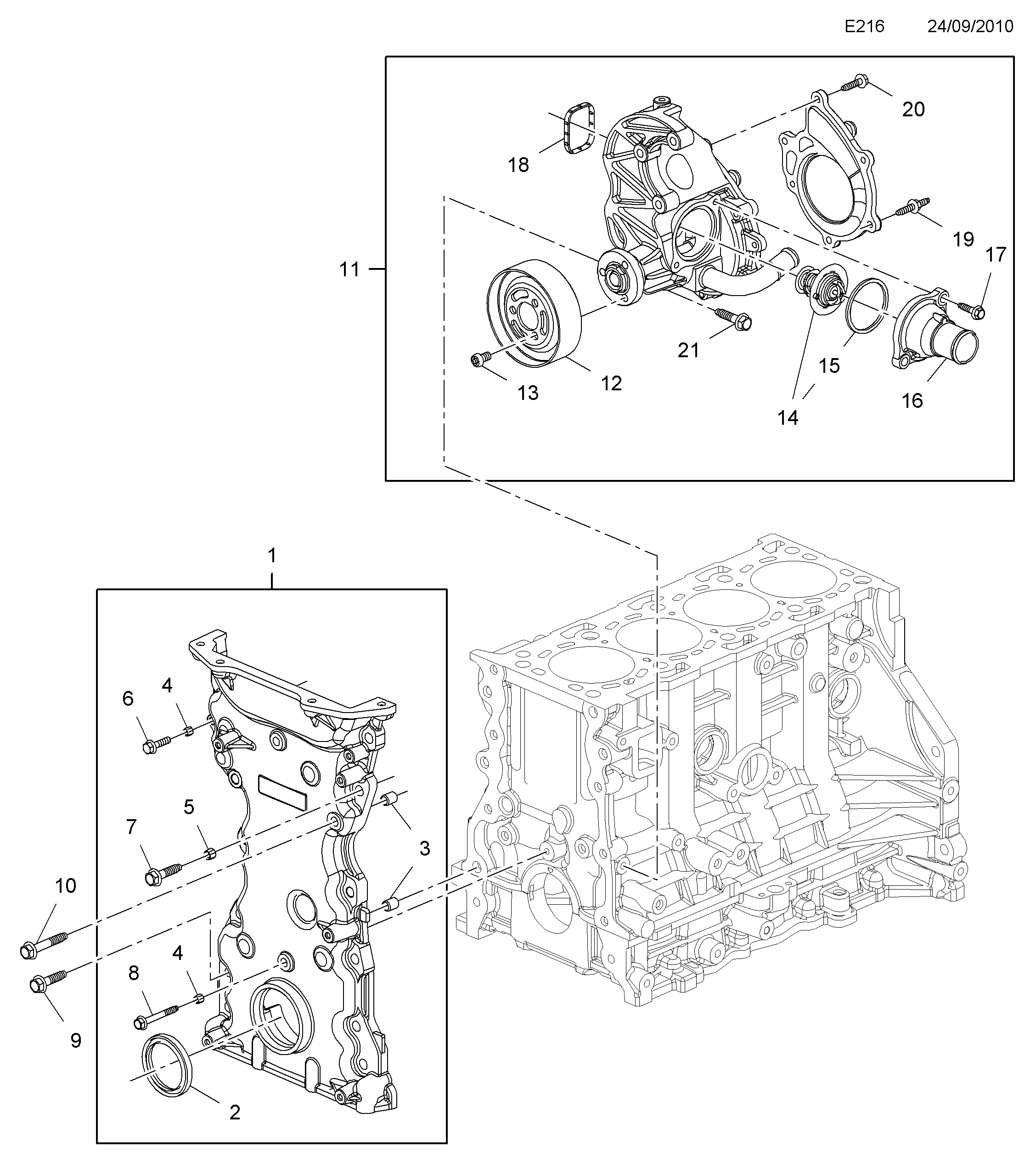 PSA 48 01 924 - Termostato, refrigerante vegaparts.es