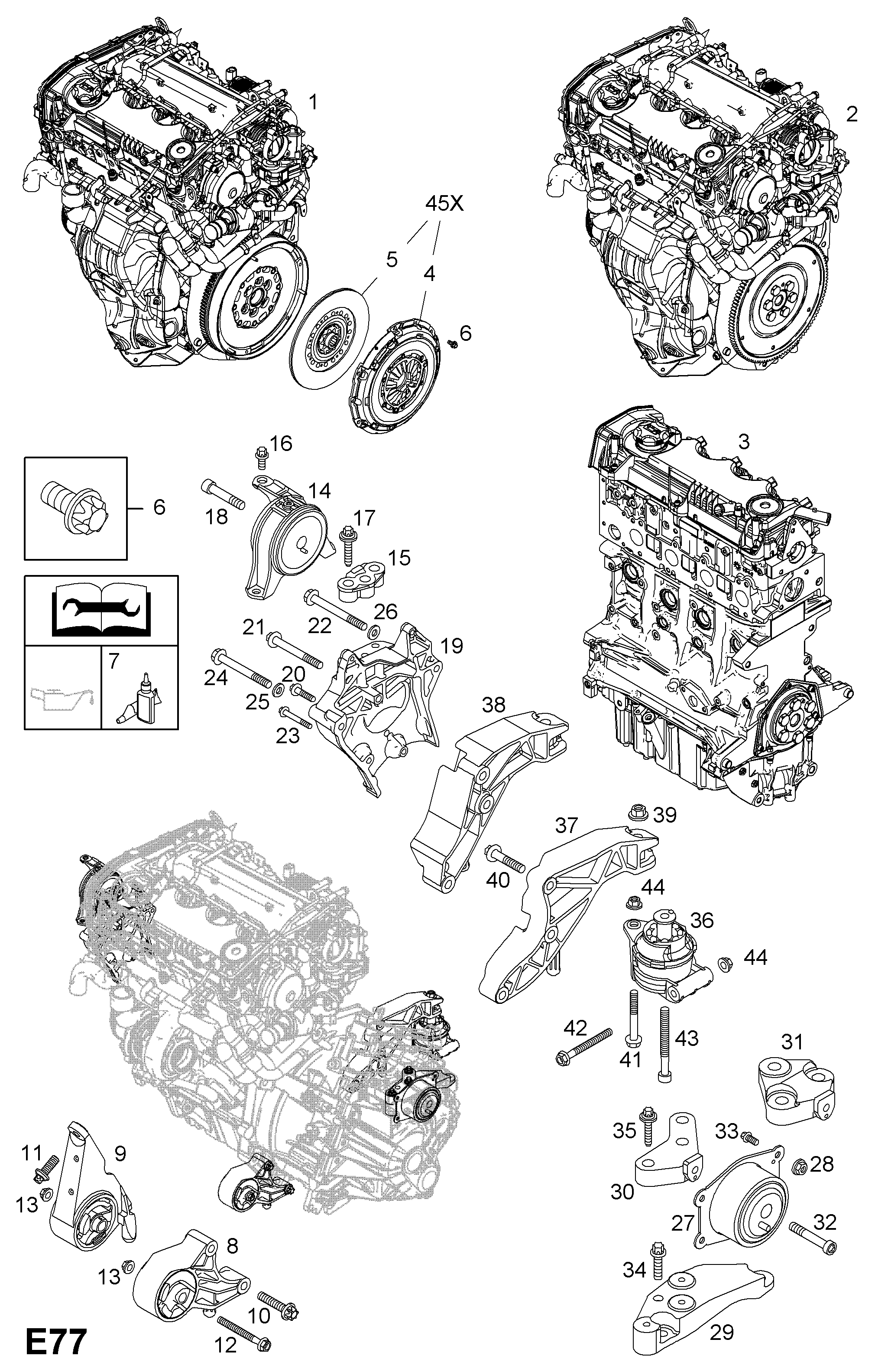 PSA 6 64 080 - Kit de embrague vegaparts.es