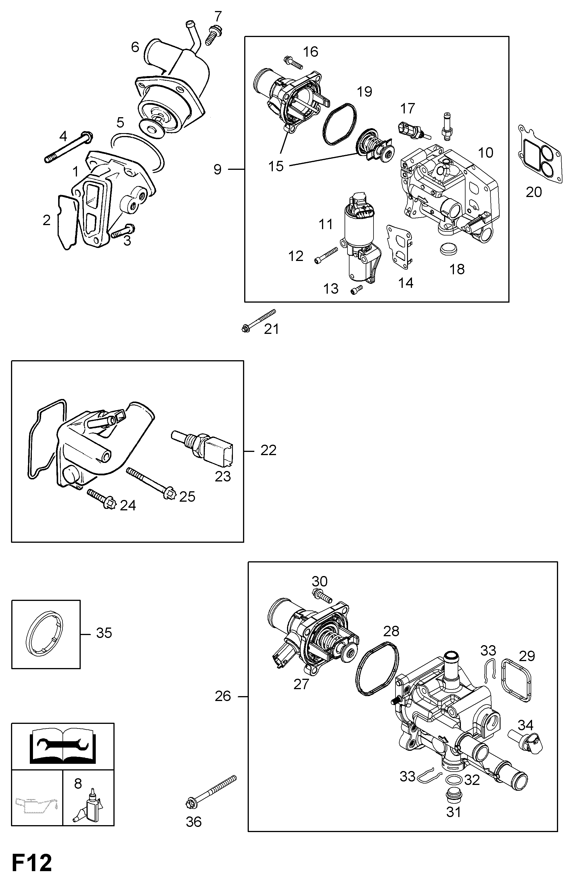 PSA 13 42 571 - Sensor, temperatura del refrigerante vegaparts.es