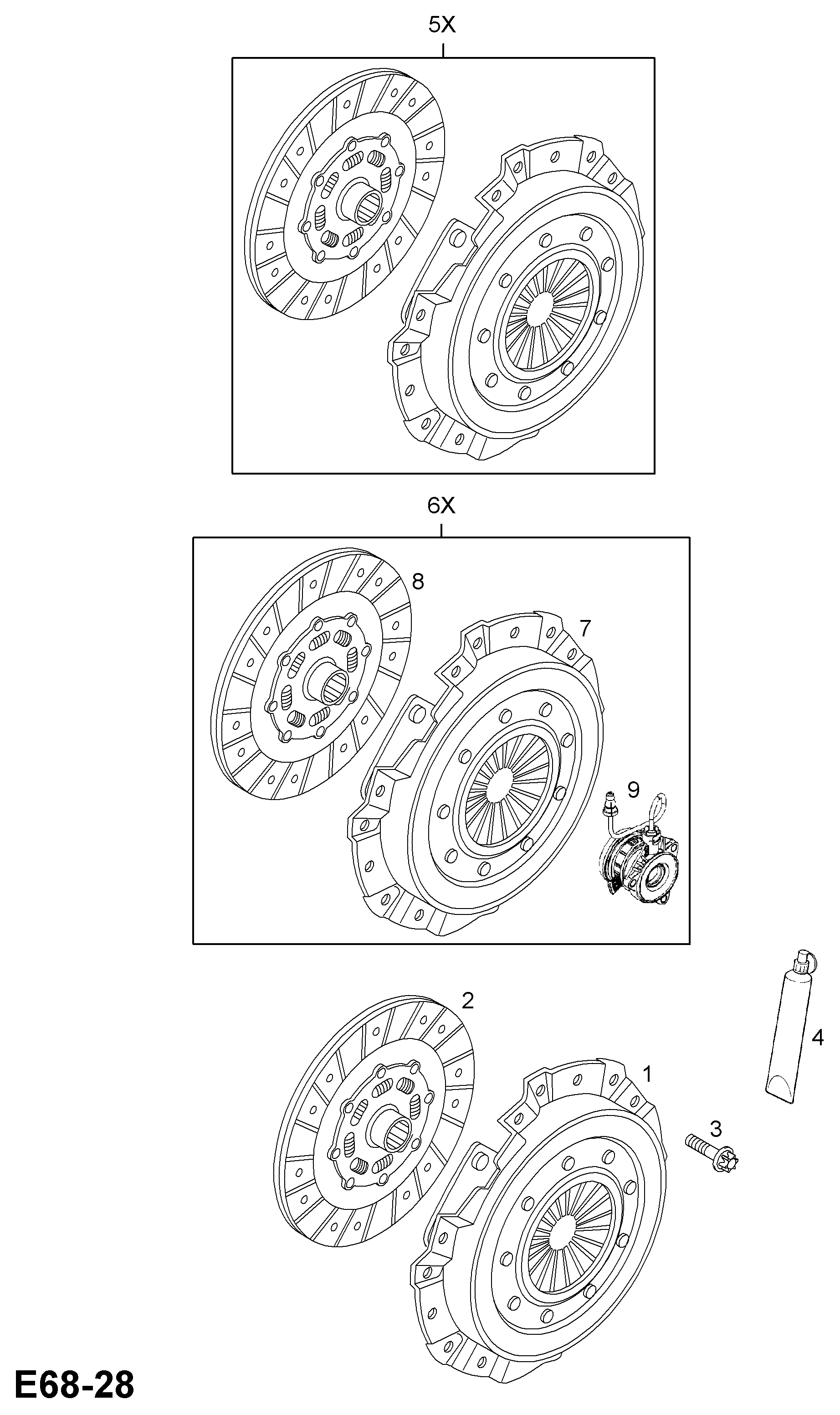 PSA 66 06 003 - Kit de embrague vegaparts.es