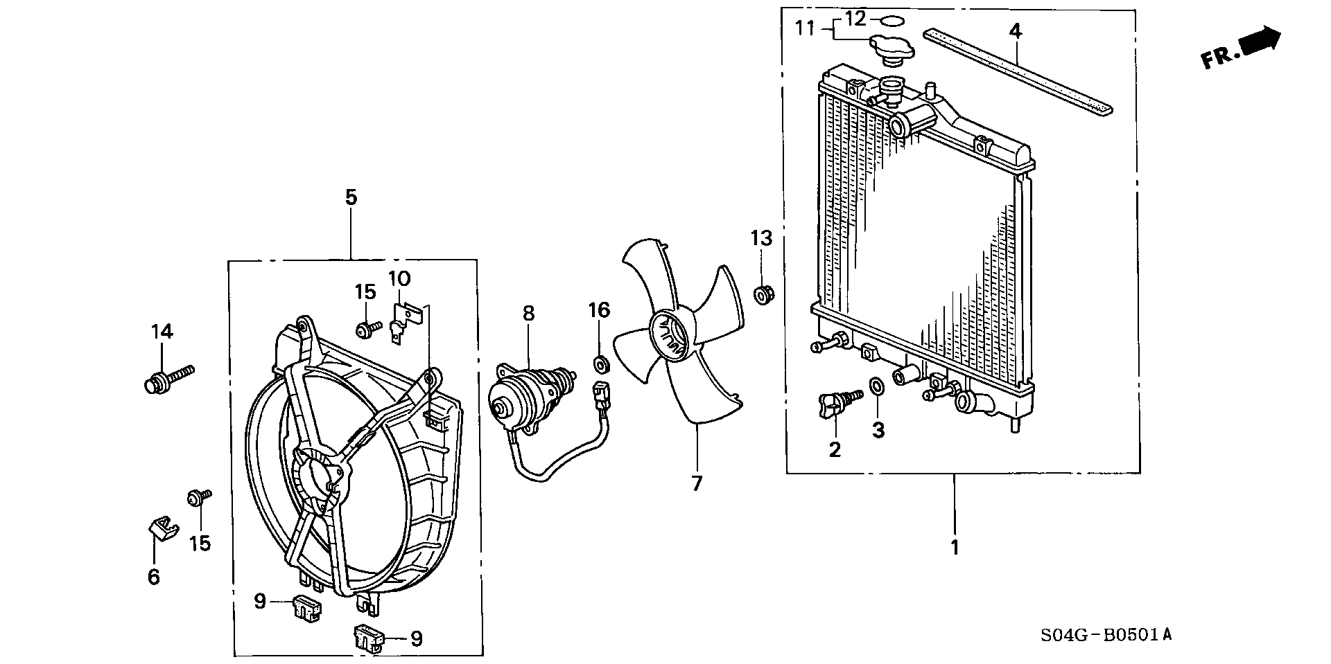 Honda 19045P08014 - Tapa, radiador vegaparts.es