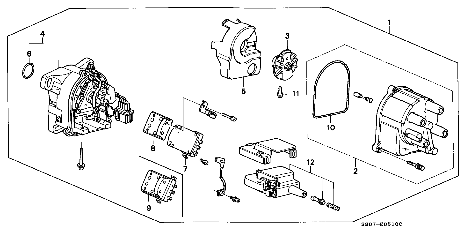 Blue Print ADH214213 - Tapa de distribuidor de encendido vegaparts.es