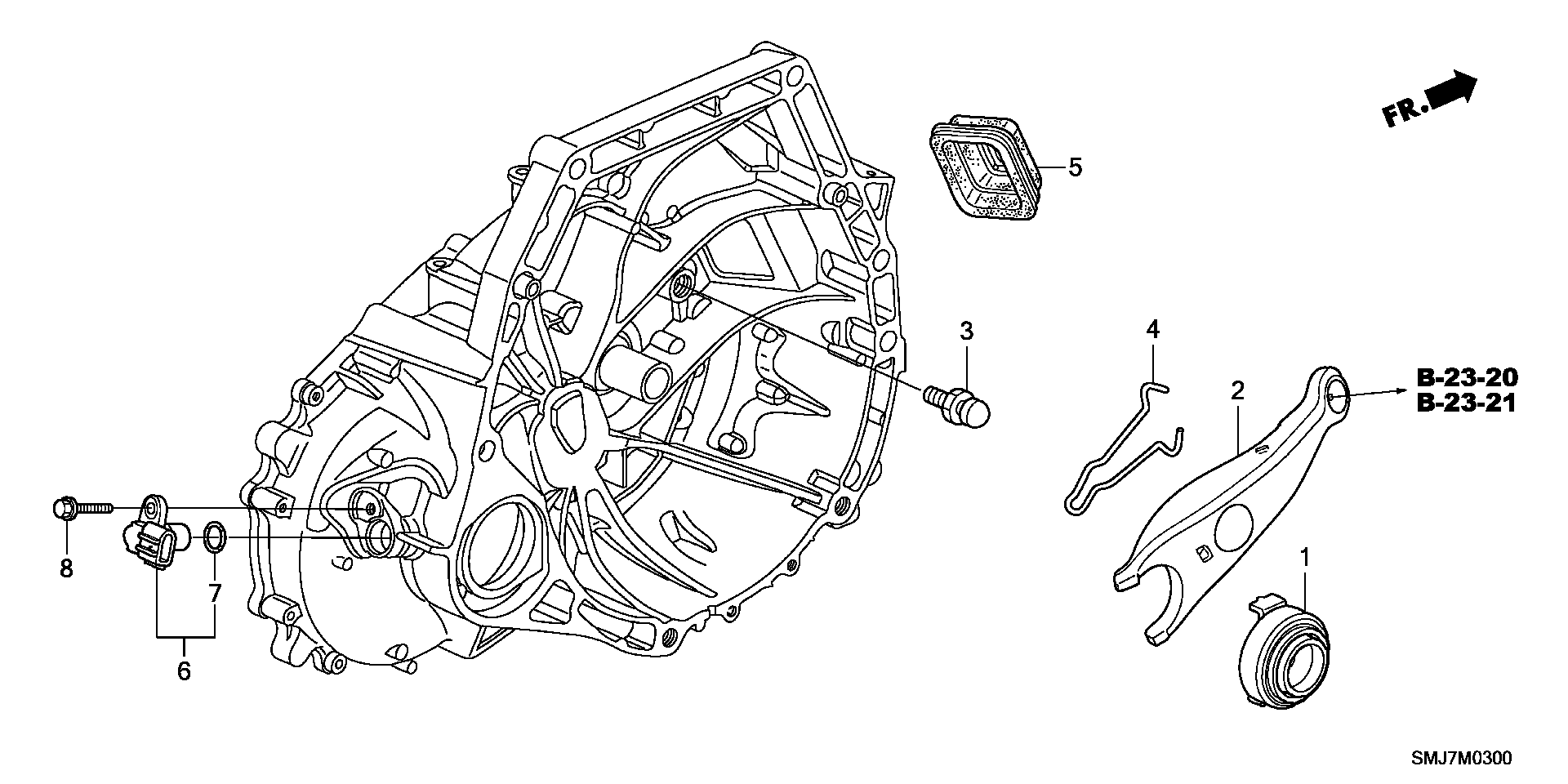 Honda 22810-PLW-005 - Cojinete de desembrague vegaparts.es