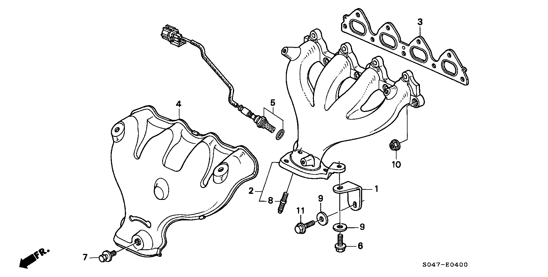 Honda 36 531 P3Y G01 - Sonda Lambda vegaparts.es