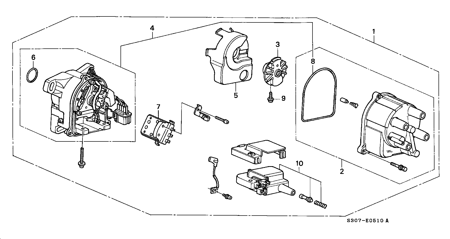 Blue Print ADH214213 - Tapa de distribuidor de encendido vegaparts.es