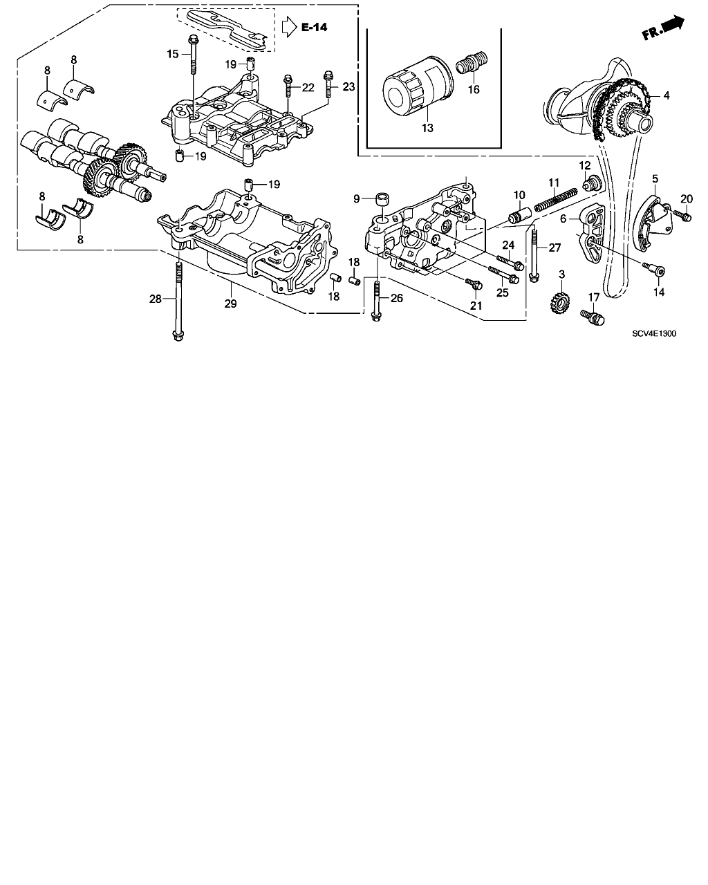 Honda 15400-PLM-A01 - Filtro de aceite vegaparts.es