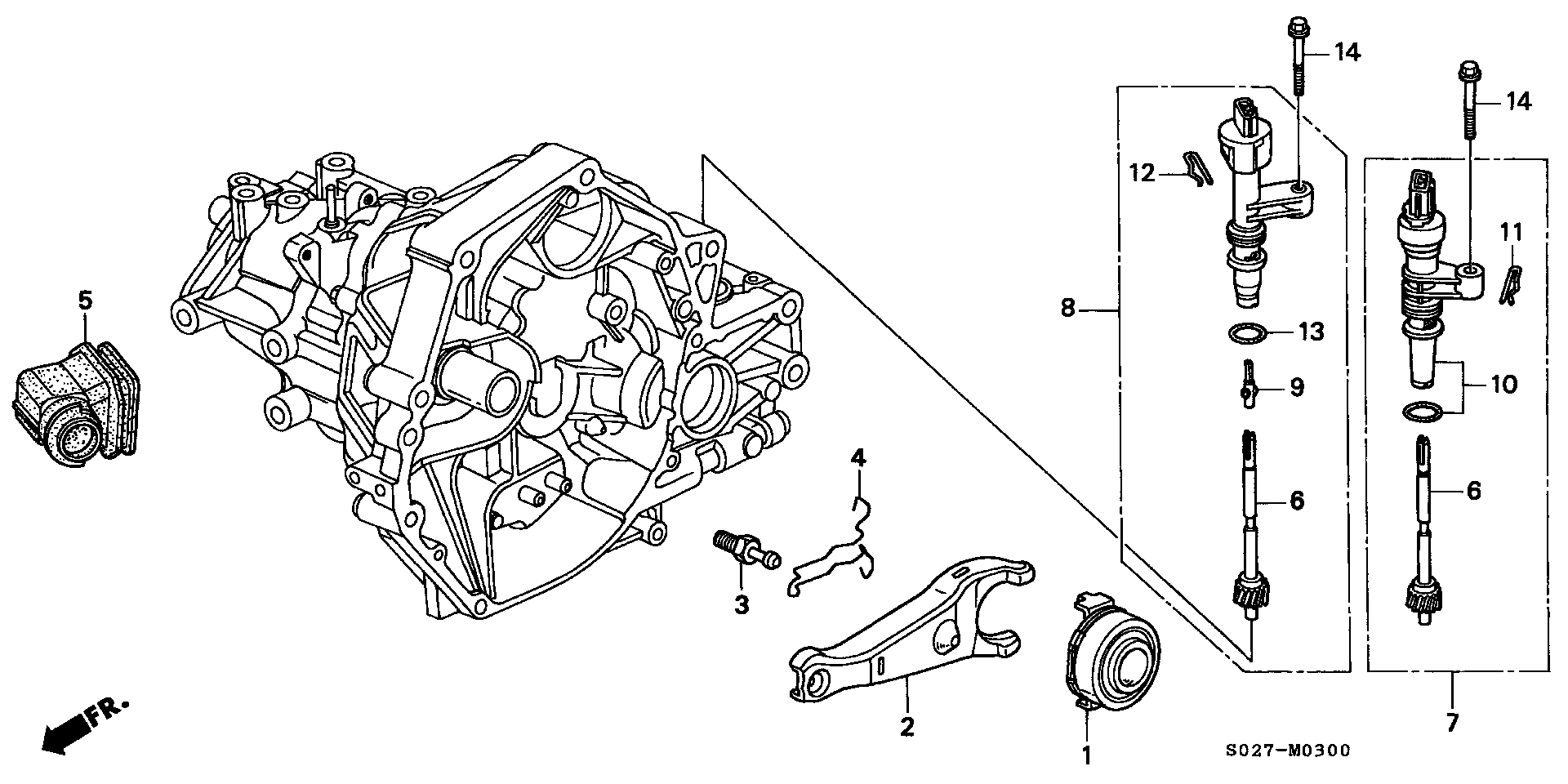 Honda 22810-P20-003 - Cojinete de desembrague vegaparts.es