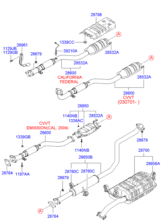 KIA-HYUNDAI 39210-22620 - Sonda Lambda vegaparts.es