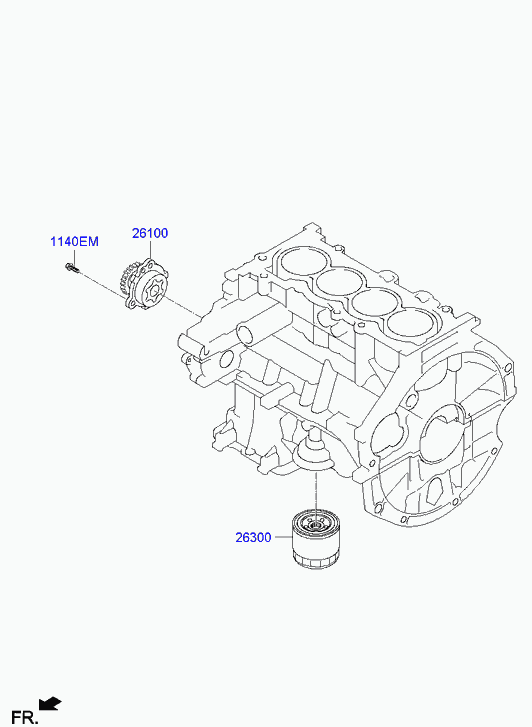 KIA-HYUNDAI 26300-02751 - Filtro de aceite vegaparts.es