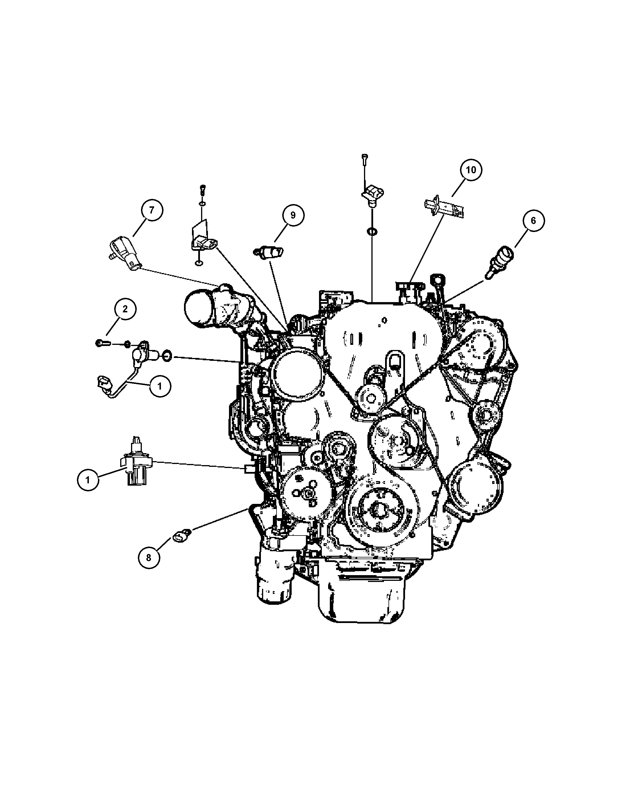 GM 68001 313AA - Sensor, temperatura del refrigerante vegaparts.es