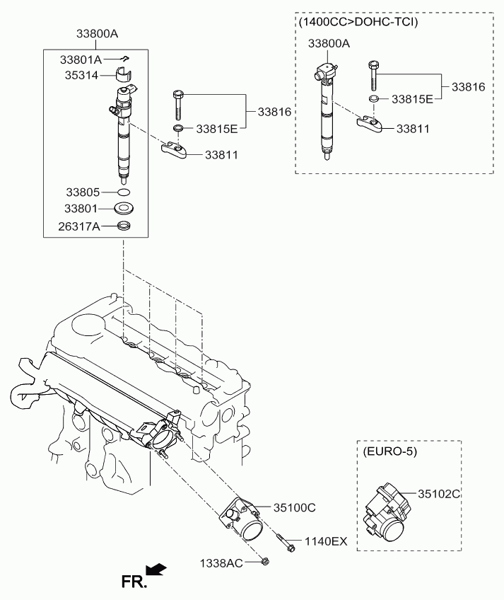 KIA-HYUNDAI 33818-3A000 - Anillo de junta, tapón roscado de vaciado de aceite vegaparts.es