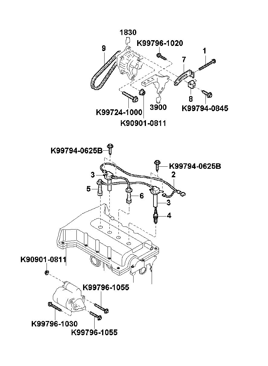 KIA-HYUNDAI 0K01A-18-110 - Bujía de encendido vegaparts.es