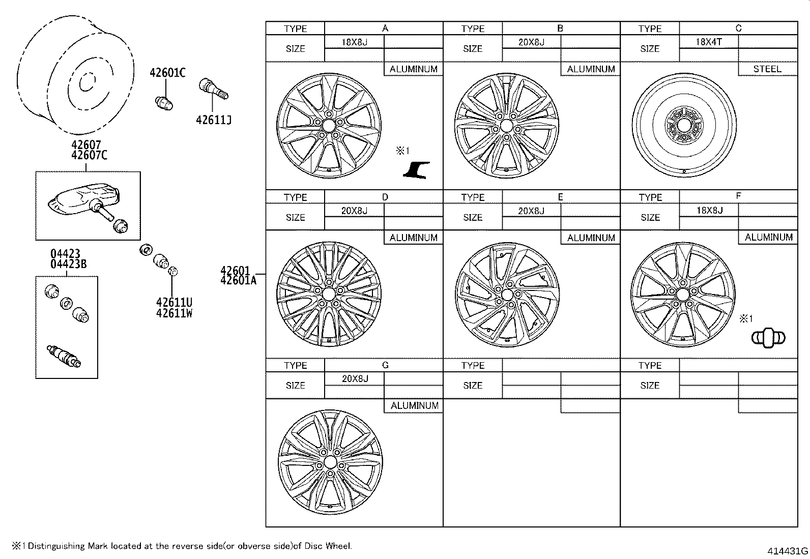 LEXUS 4260748020 - Sensor de ruedas, control presión neumáticos vegaparts.es