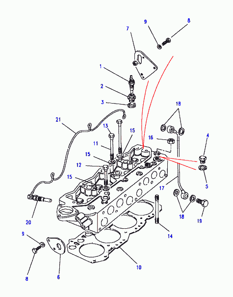 Land Rover ERC 8450 - Bujía de precalentamiento vegaparts.es