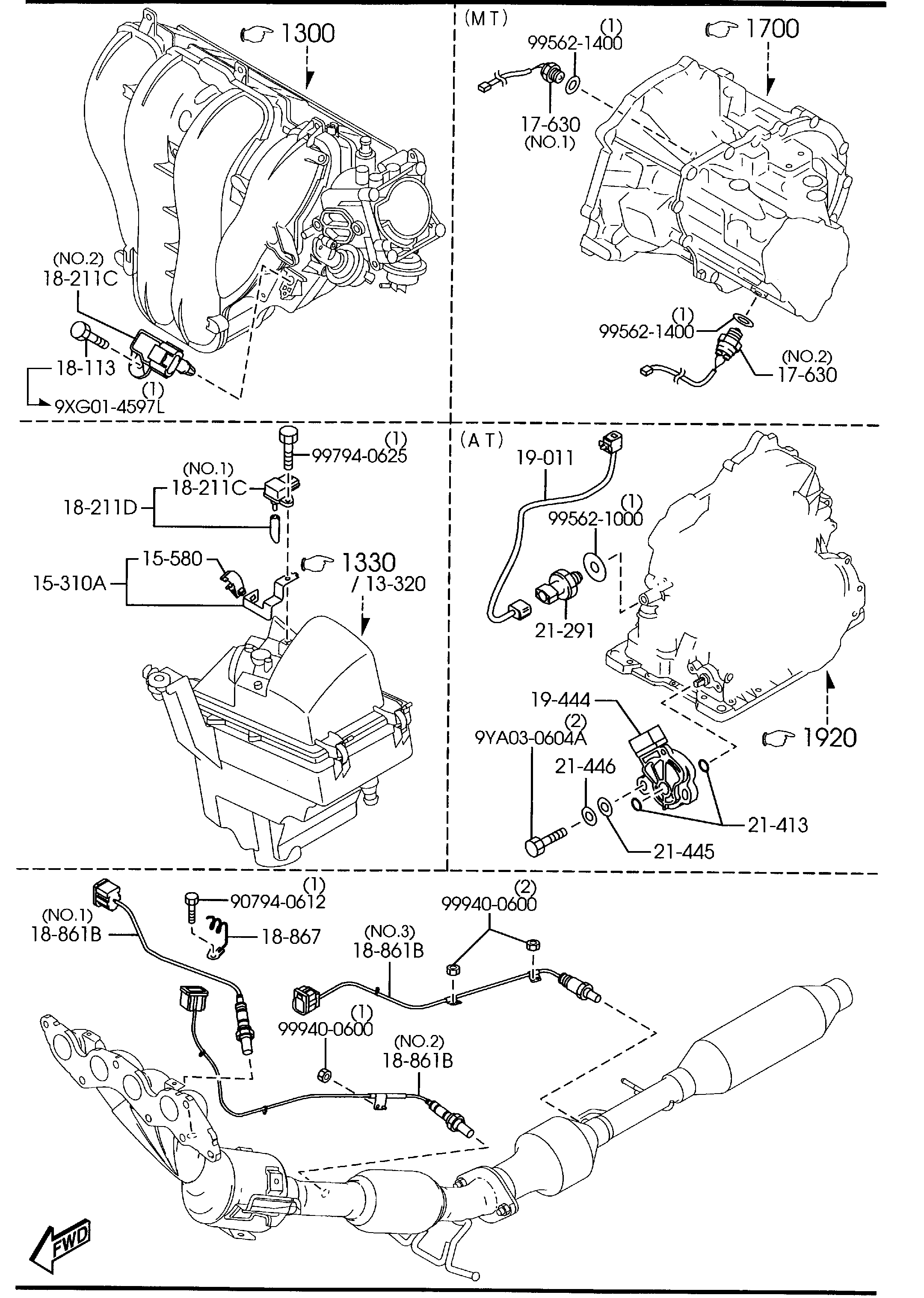 BOSCH 0 986 280 477 - Sensor, posición arbol de levas vegaparts.es