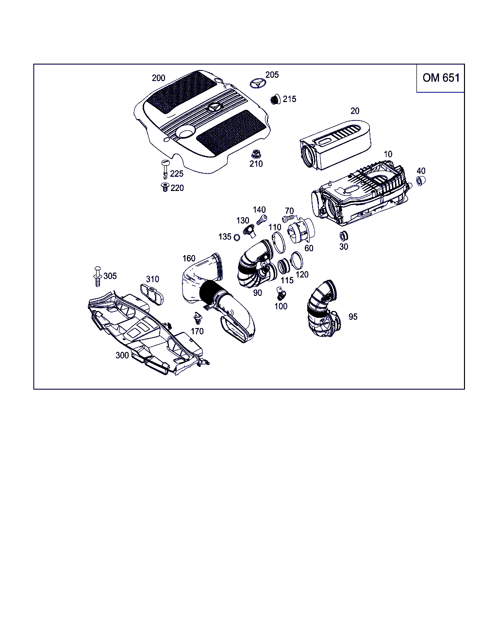 Mercedes-Benz A 651 090 02 48 - Medidor de la masa de aire vegaparts.es