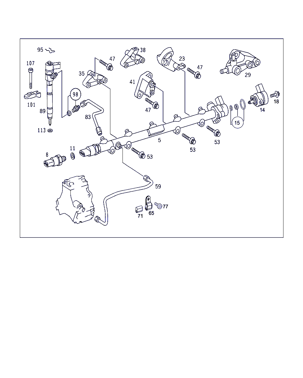 3RG 99500 - Kit reparación, portainyectores vegaparts.es