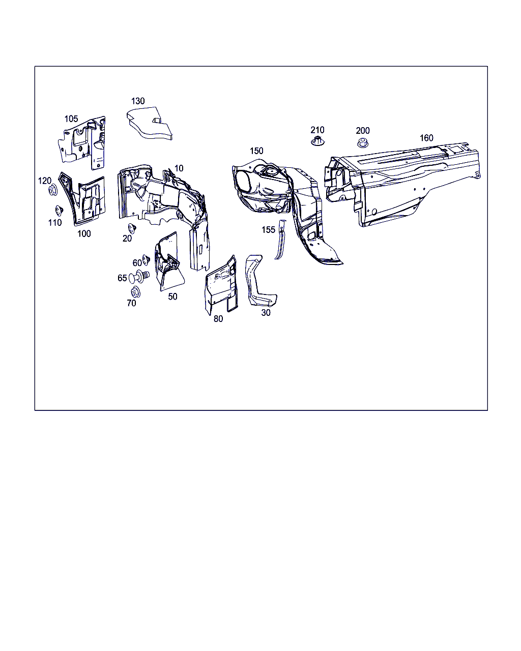 Mercedes-Benz A 001 988 03 25 - Grapa vegaparts.es