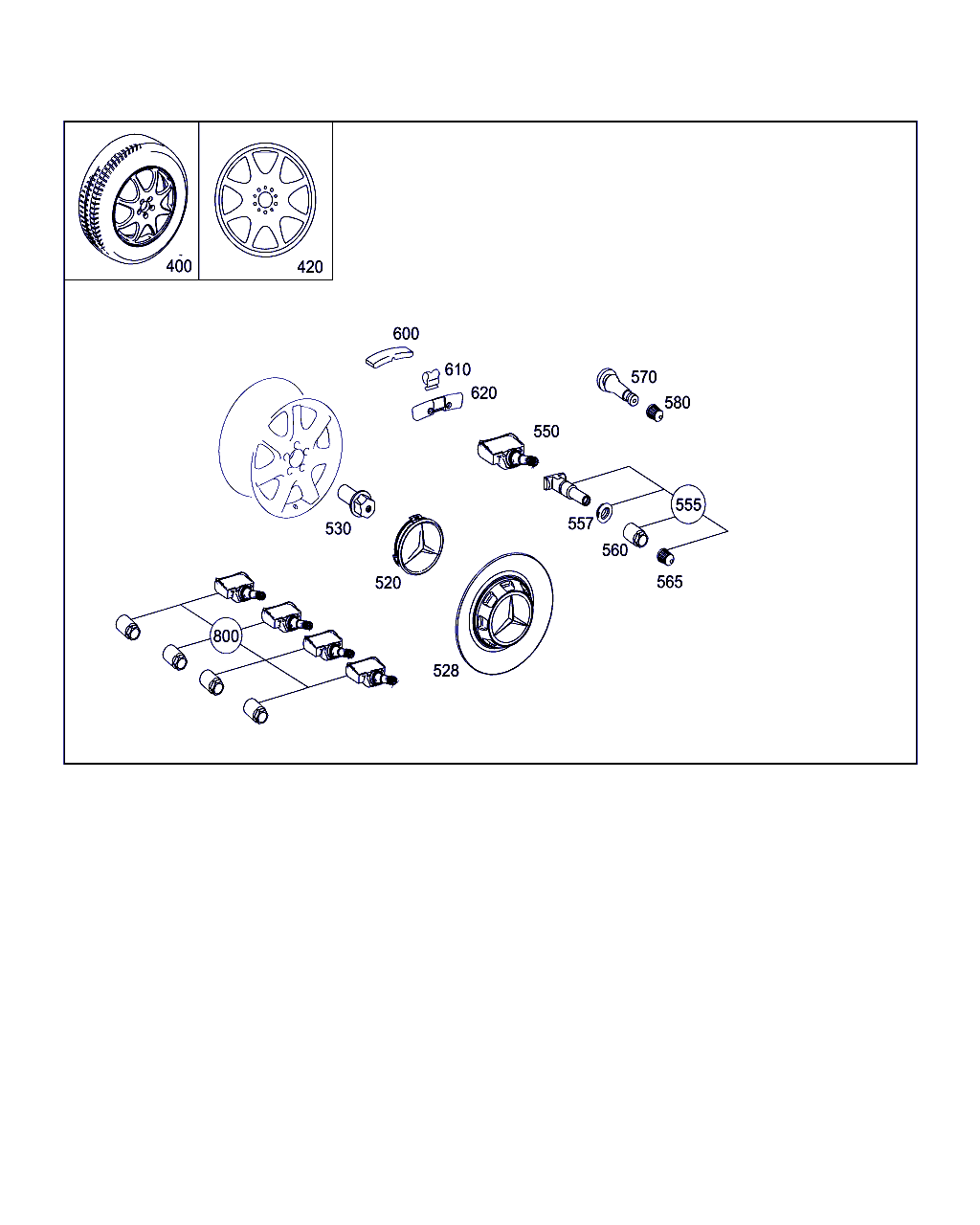 Mercedes-Benz A 000 905 21 02 - Sensor de ruedas, control presión neumáticos vegaparts.es