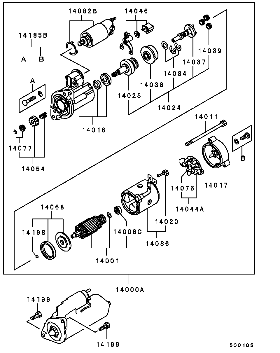 AINDE CGB-23022 - Motor de arranque vegaparts.es