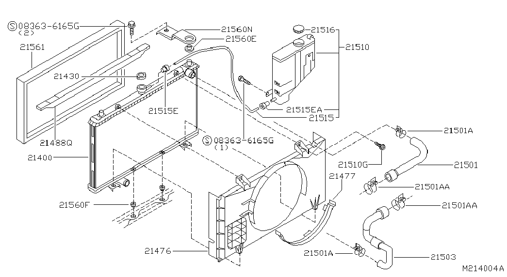 TOYOTA 2143054P00 - Tapa, radiador vegaparts.es