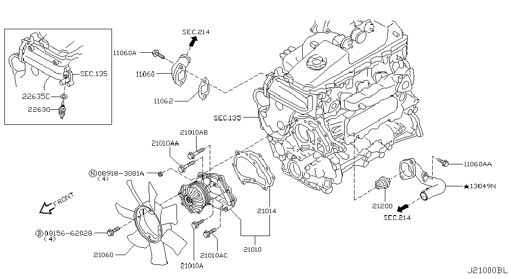 BOSCH 0 280 130 129 - Sensor, temperatura del refrigerante vegaparts.es