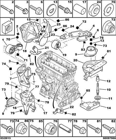 PSA 1827.10 - Soporte, motor vegaparts.es