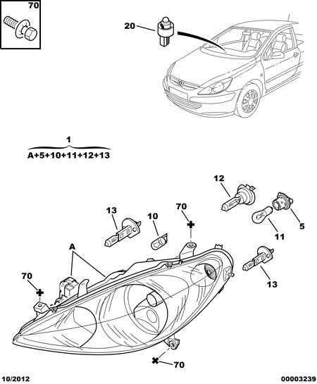 PSA 6204 Z3 - Faro principal vegaparts.es