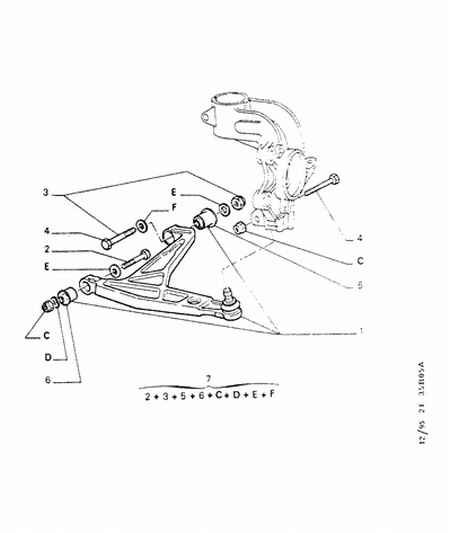 PSA 3 52 323 - Suspensión, Brazo oscilante vegaparts.es