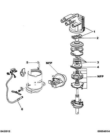 PSA 5937 40 - Rotor del distribuidor de encendido vegaparts.es