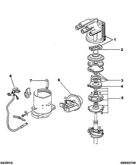 PSA 5937 40 - Rotor del distribuidor de encendido vegaparts.es