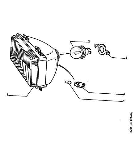 PSA 6216.C7 - Lámpara de incandescencia, luz de situación / gálibo vegaparts.es