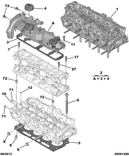 PSA 0205 57 - Tornillo de culata vegaparts.es
