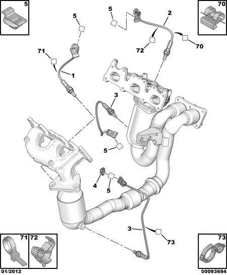 PSA 1628 KY - Sonda Lambda vegaparts.es