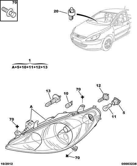 PSA 6204 Z2 - Faro principal vegaparts.es