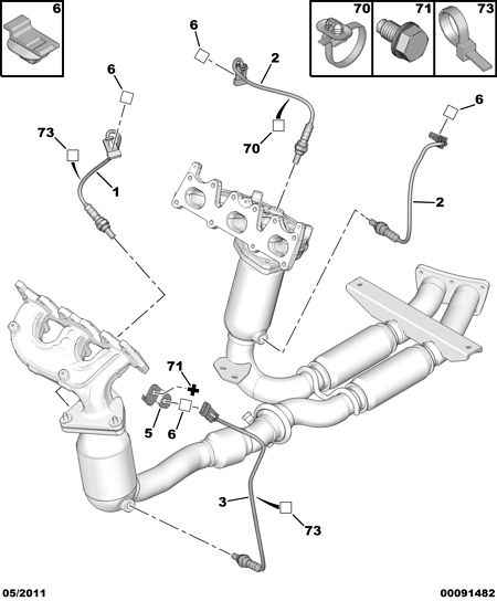 PSA 1628 KY - Sonda Lambda vegaparts.es