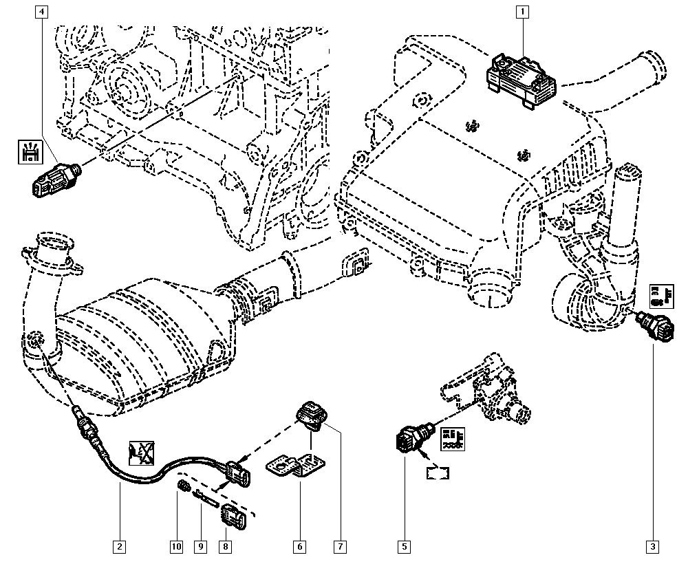 RENAULT 77 00 273 715 - Sonda Lambda vegaparts.es