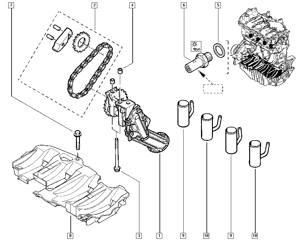 RENAULT TRUCKS 82 00 671 272 - Sensor, presión de aceite vegaparts.es
