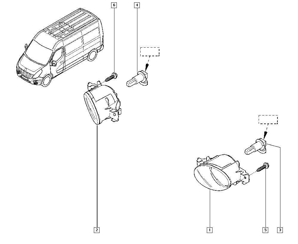 RENAULT 7701049263 - Lámpara, faro de curva dinámico vegaparts.es