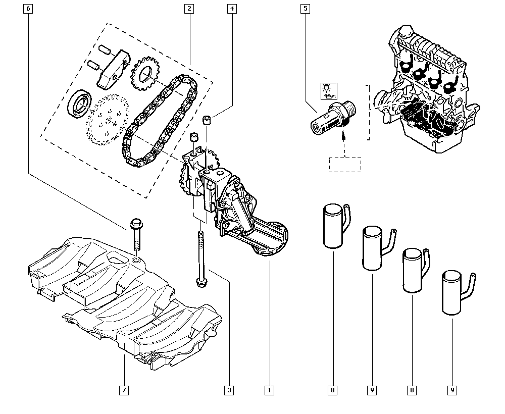 RENAULT TRUCKS 82 00 671 272 - Sensor, presión de aceite vegaparts.es