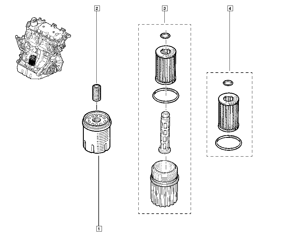 BOSCH 0 451 104 025 - Filtro de aceite vegaparts.es