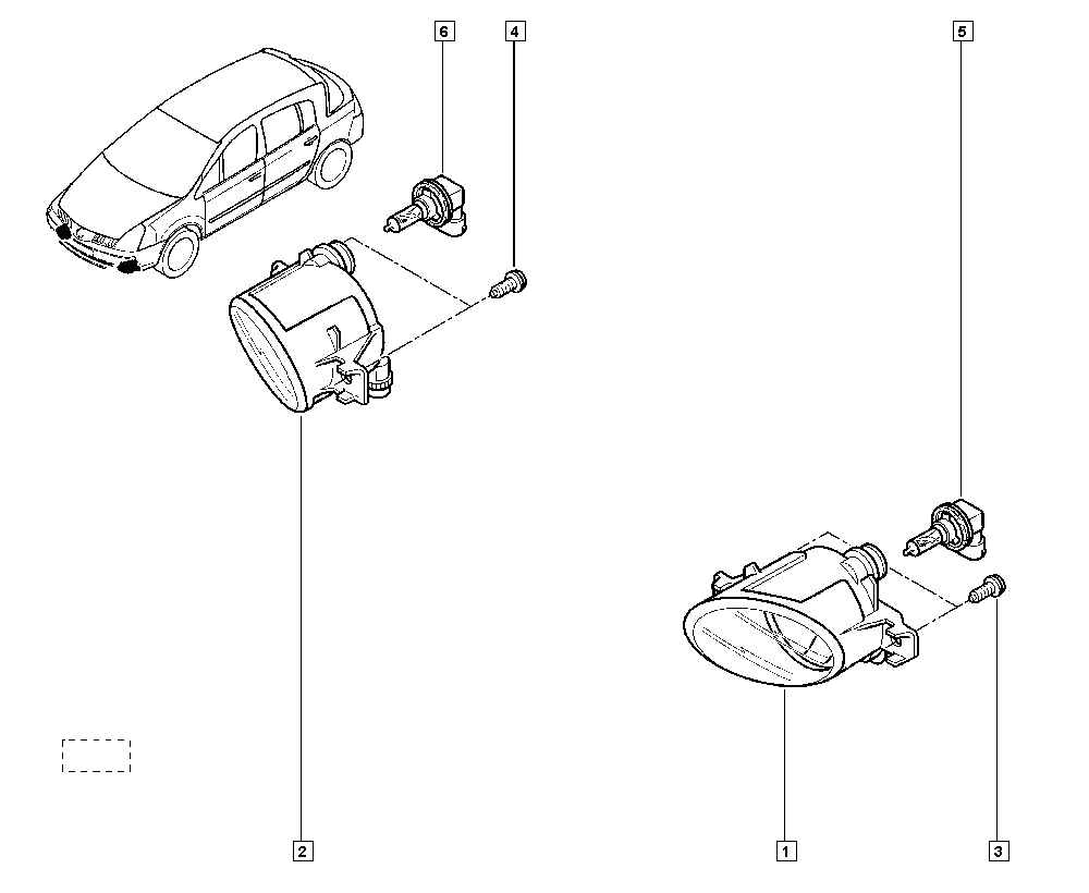 RENAULT 7701049263 - Lámpara, faro de curva dinámico vegaparts.es
