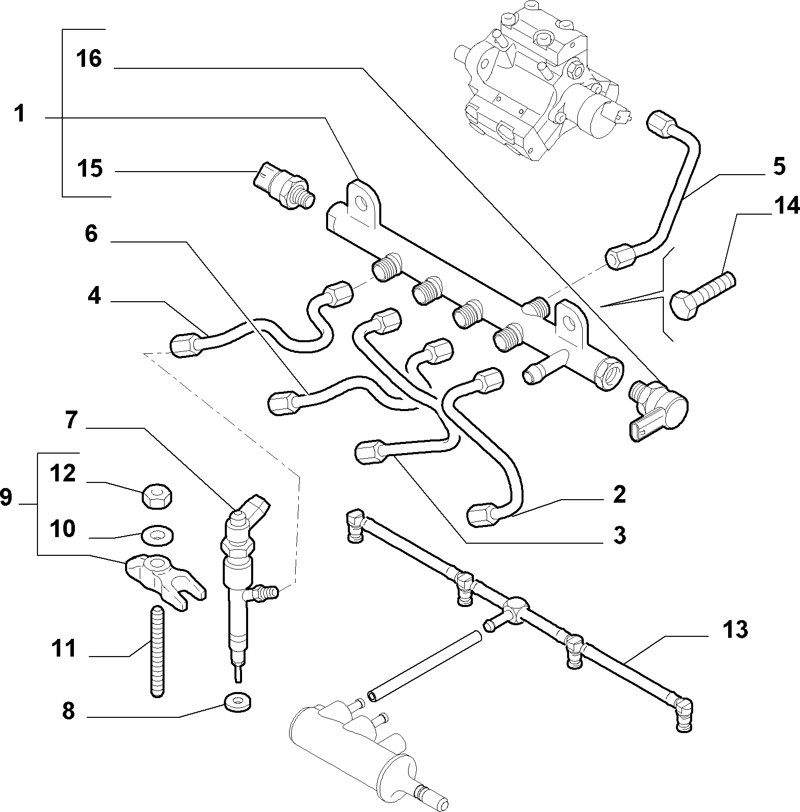 FCA 46518716 - Junta anular, cavidad inyector vegaparts.es