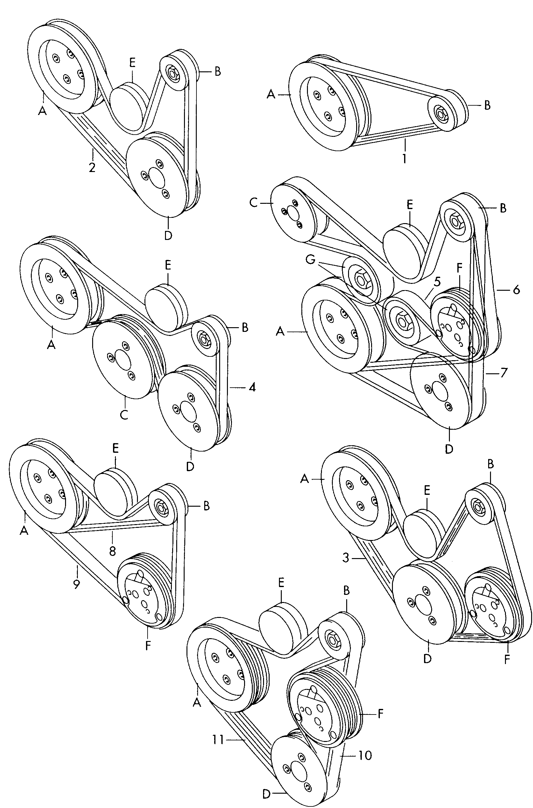CONTINENTAL 6PK1033 - Correa trapecial poli V vegaparts.es