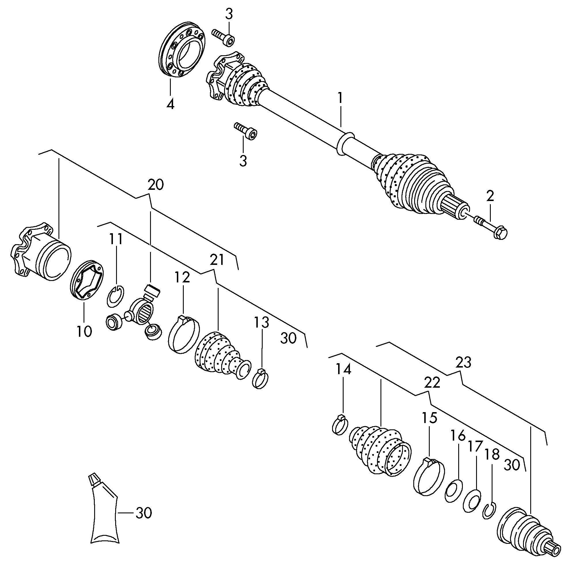Talosa 76-18207 - Árbol de transmisión vegaparts.es