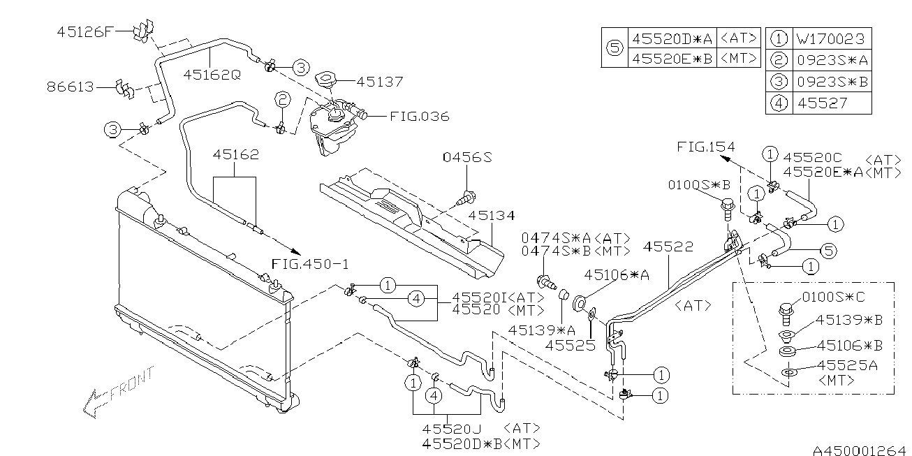 Subaru 45137AE001 - Tapa, radiador vegaparts.es